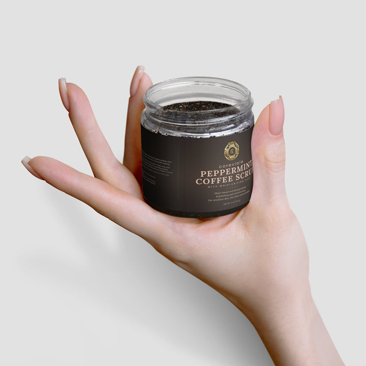 Peppermint Coffee Scrub